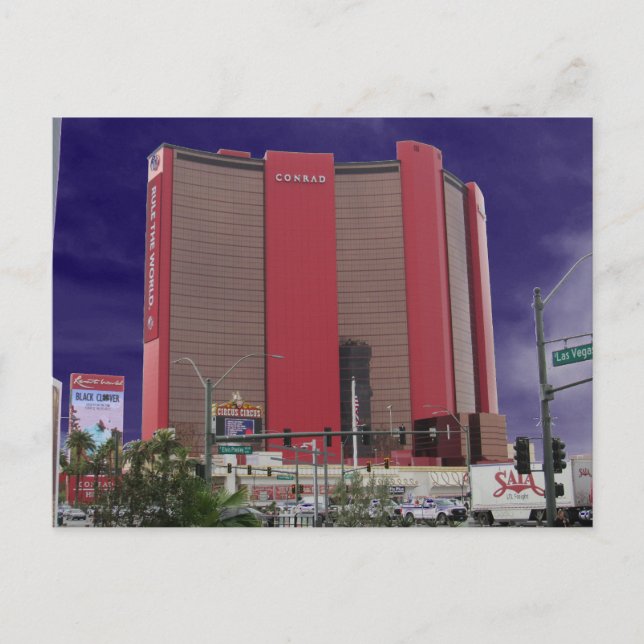 Resorts World Internationell Las Vegas Vykort (Framsida)