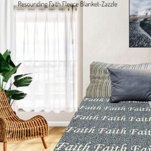 Resounding Faith Fleecefilt
