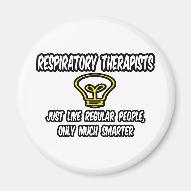 Resp-terapeuter...vanliga människor, endast smarta magnet (Framsidan)