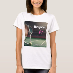 RESPECT Coco Gauff , tennispassion, tennisfanatic, T Shirt