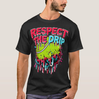 Respect The Drip Tennis Ice Cream Drip With T Shirt