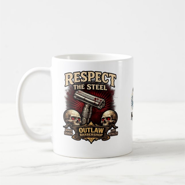 Respect the Steel DE Mug Kaffemugg (Vänster)