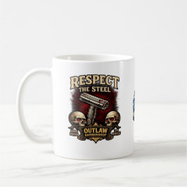 Respect the Steel – Double Edge Razor Mug Kaffemugg