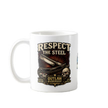 Respect the Steel – Straight Razor Mug