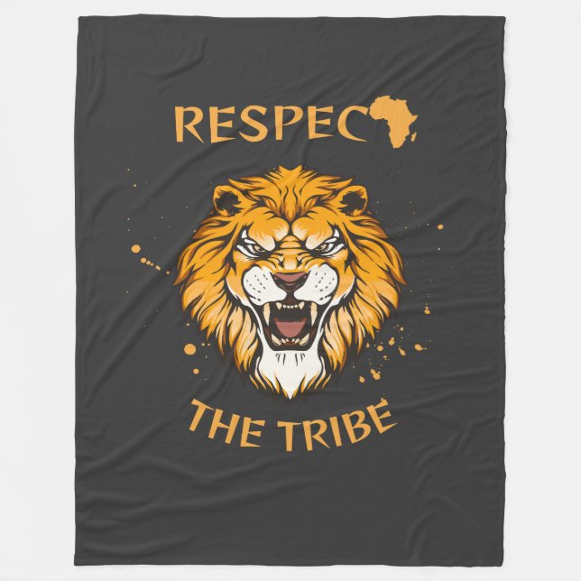 Respect the Tribe | Fleece Blanket (Framsidan)