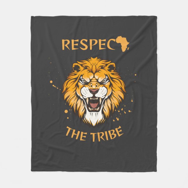 Respect The Tribe | Fleece Blanket (Framsidan)