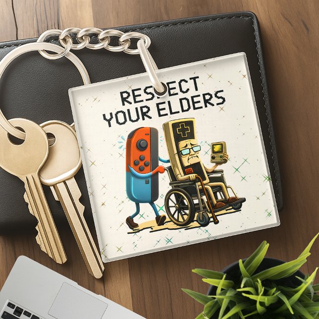 Respect Your Elders Gaming Control Retro Funny (Skapare uppladdad)
