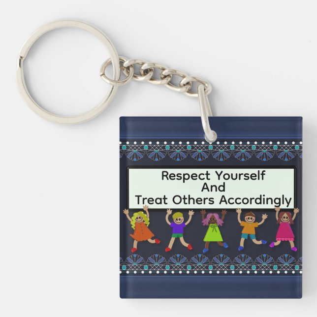 Respect Yourself Keychain (Framsidan)