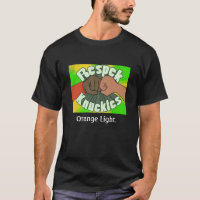 Respek knogar, orange lampa