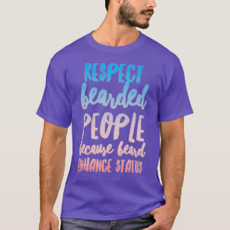 Respekt för beväpnade människor på grund av att de t shirt