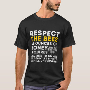 Respekt för biodlare t shirt