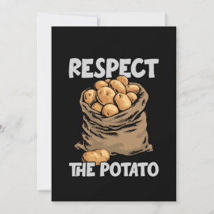 Respekt för potatisen, den roterande potatisen, so spara datumet