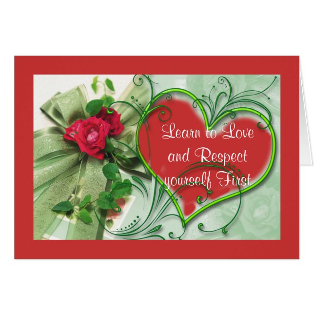 Respekt Hälsningskort (Framsidan Horizontal)