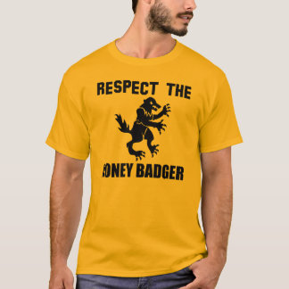 Respekt honey badger tee shirt
