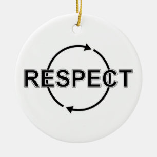 Respekt Julgransprydnad Keramik