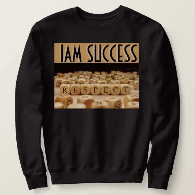 RESPEKT LÅNG ÄRMAD TRÖJA (Design framsida)