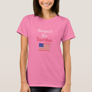 Respekt offert-skjortan t-shirt