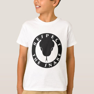Respekt ormen lurar T-tröja T-shirt