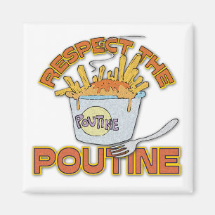 Respekt Poutinen Magnet