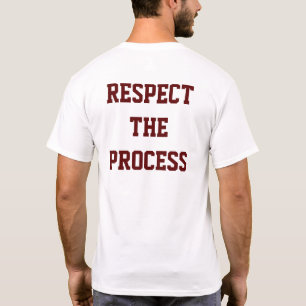 Respekt processaa den manar T-tröja Tee