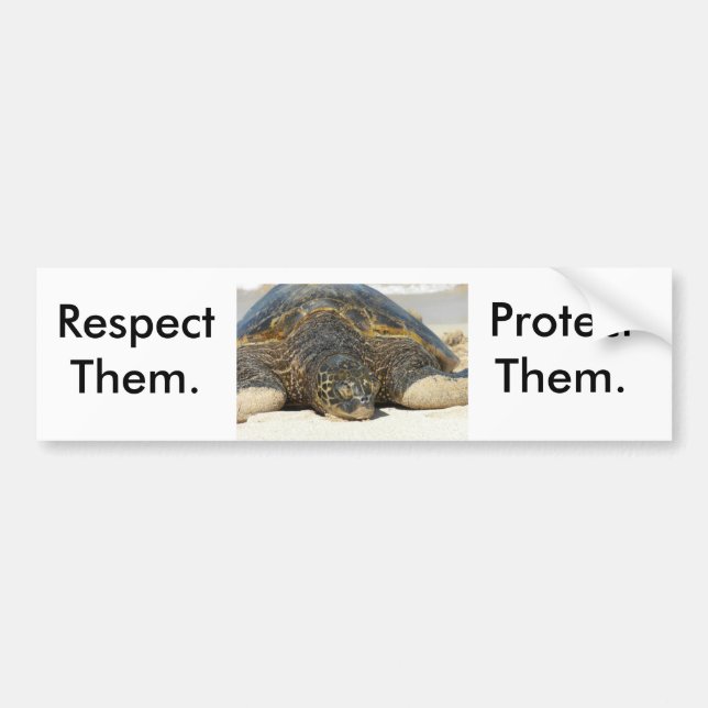 Respekt. Skydda Bildekal (Framsidan)
