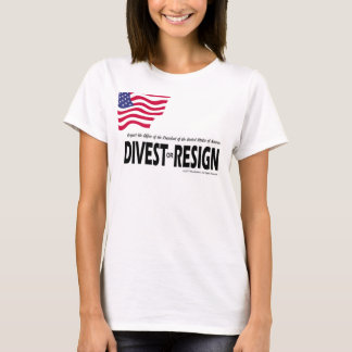 Respekt som presidentsämbetet… fråntar eller avgår tee shirt