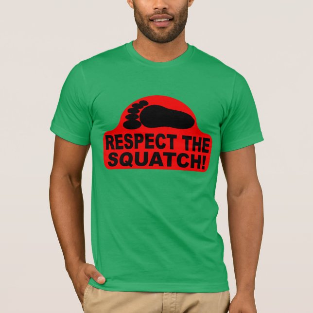 RESPEKT SQUATCHEN!  Se likt ett PRO i Bobos Tröja (Framsida)