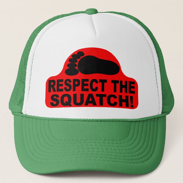 RESPEKT SQUATCHEN!  Se likt ett PRO i Bobos Truckerkeps (Framsida)