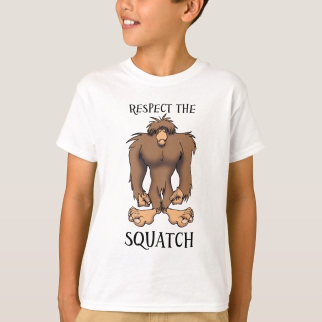 RESPEKT SQUATCHEN TEE SHIRT (Framsida)