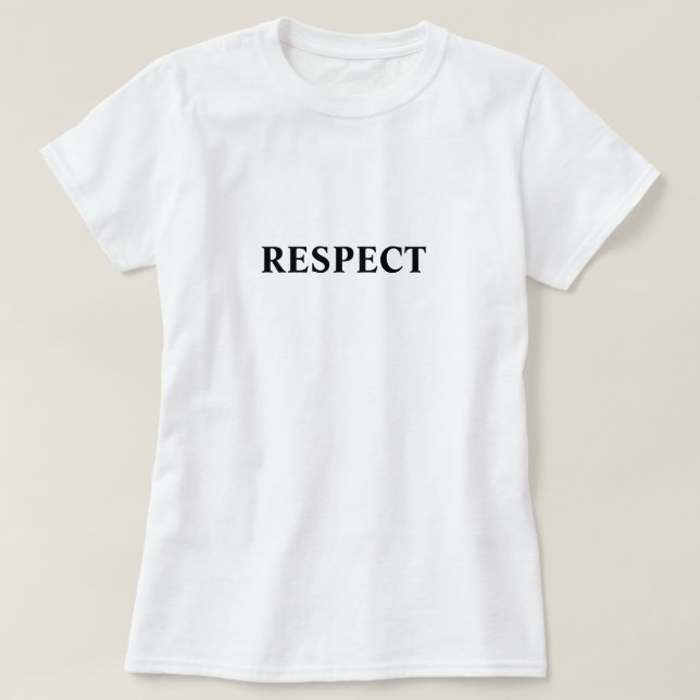 RESPEKT T SHIRT (Design framsida)