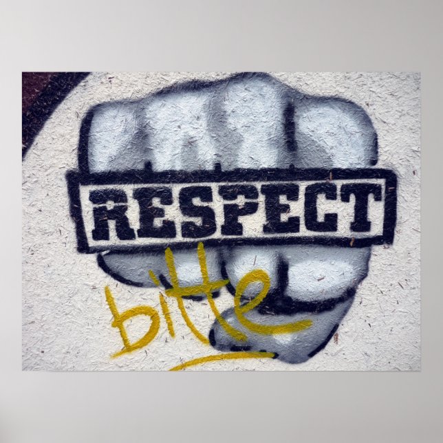 respekt tack poster (Framsidan)