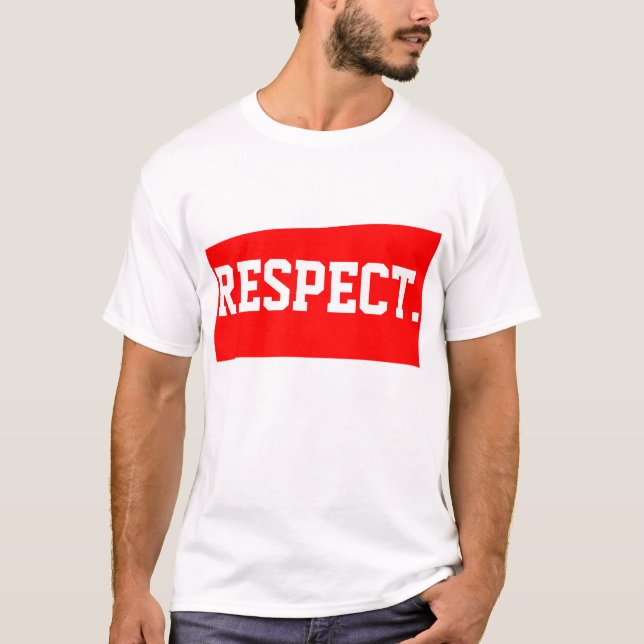 Respekt Tee Shirt (Framsida)