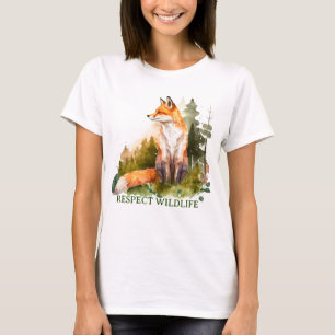 Respekt Wildlife Red Fox T-Shirt