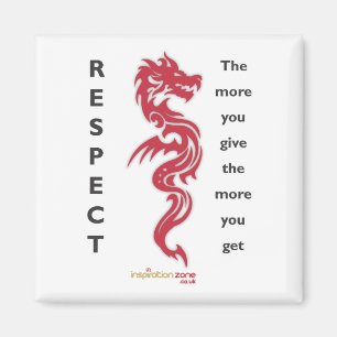 Respektdrakemagnet Magnet