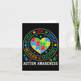 Respektera acceptansintegrering av autism A i Kärl Kort