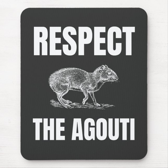 Respektera agouti musmatta (Framsidan)