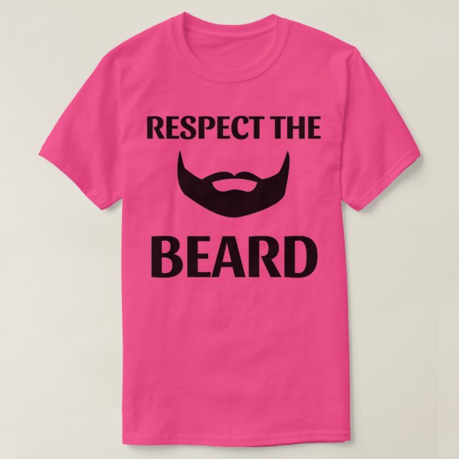 Respektera Beard 10 T Shirt (Design framsida)