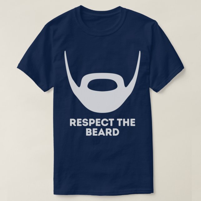 Respektera Beard 1 T Shirt (Design framsida)