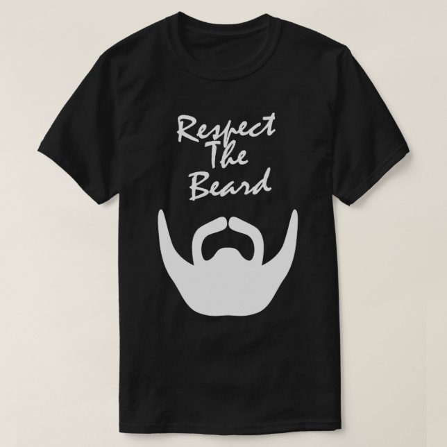 Respektera Beard 24 T Shirt (Design framsida)