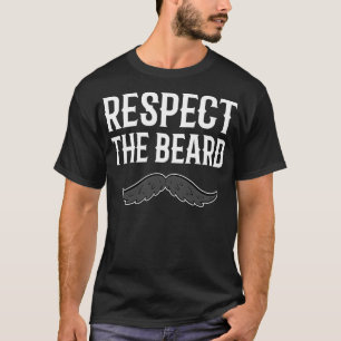 Respektera Beard-Coolan och Funny Gift T Shirt