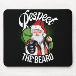 Respektera Beard Jultomten, den fina julen Musmatta