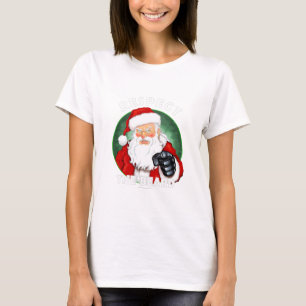 Respektera Beard Jultomten, den fina julen T Shirt