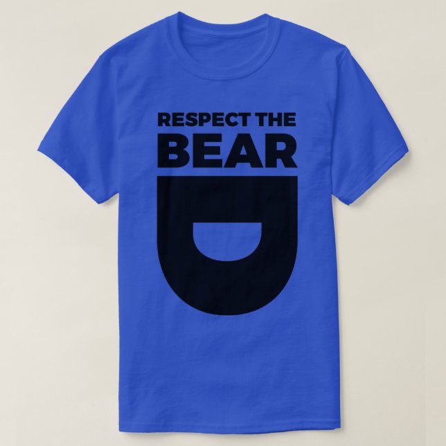 Respektera Beard Shirt T (Design framsida)