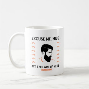 Respektera Beard Ursäkta att jag saknar Öga här. Kaffemugg