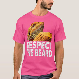 Respektera Beard-ynkliga brud Dragon Lizard Owne T Shirt