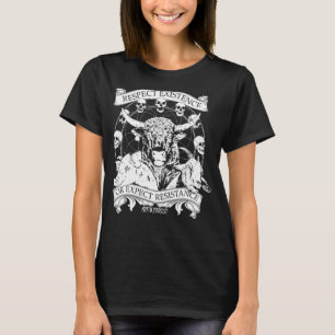 Respektera befintlig eller förväntad resistans t shirt