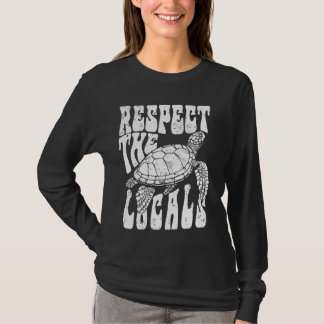 Respektera biologin vid de oceanska djurens Höger  T Shirt