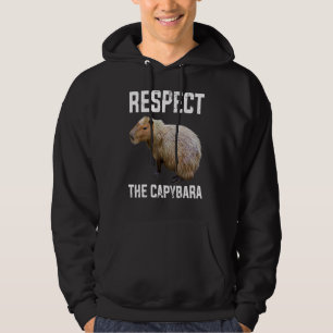 Respektera Capybara Capibara Rodent Hoodie