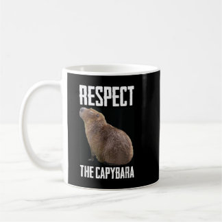 Respektera Capybara Funny Rodent Capibara Photo Kaffemugg