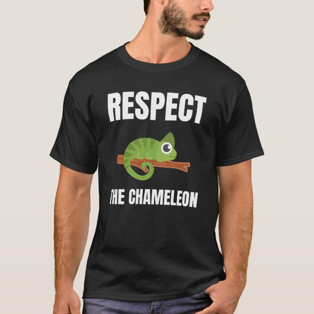 Respektera Chameleon T Shirt (Framsida)